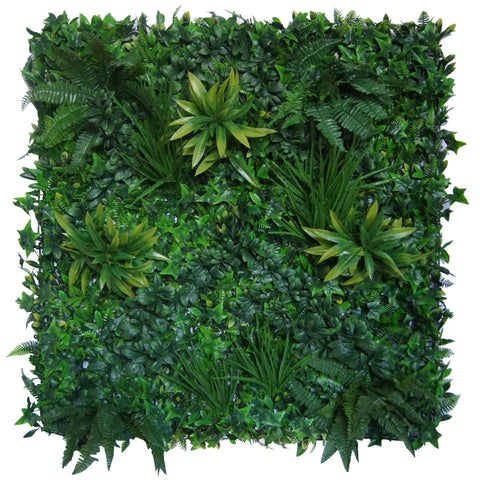 Artificial Plant Living Wall Panels for Indoor/Outdoor Use (1 piece - Jade Style)