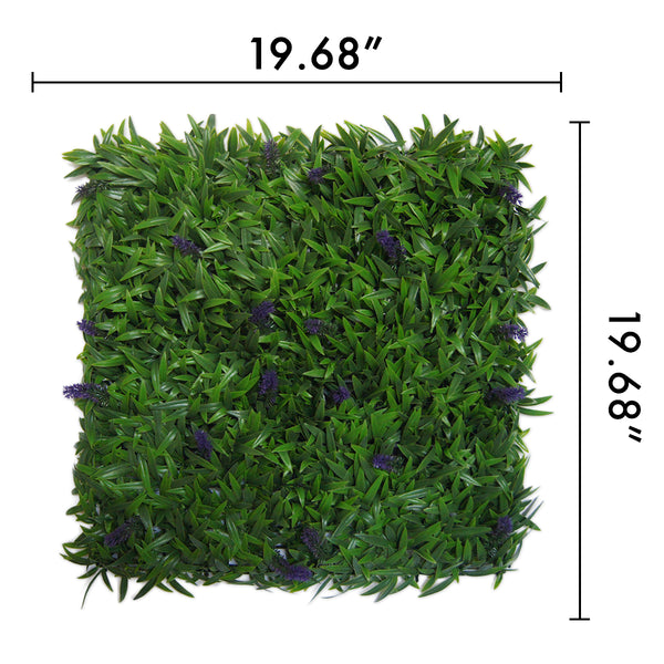 Artificial Plant Living Wall Panels for Indoor/Outdoor Use (4 pack - Acapulco Style)