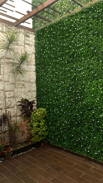 Artificial Plant Living Wall Panels for Indoor/Outdoor Use (4 pack - Tulum Style)