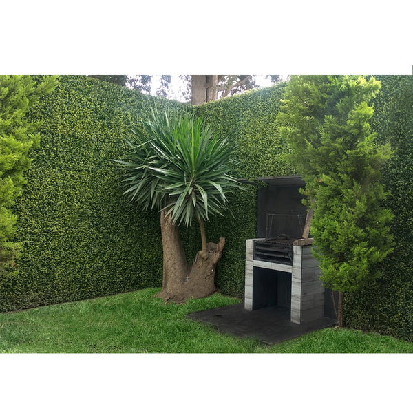 Artificial Plant Living Wall Panels for Indoor/Outdoor Use (4 pack - Spring Style)
